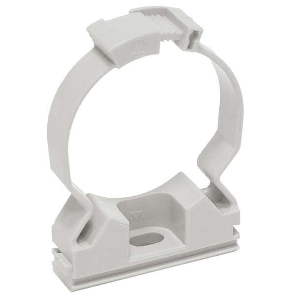 Фиксаторы для труб и серые хомуты KPP110